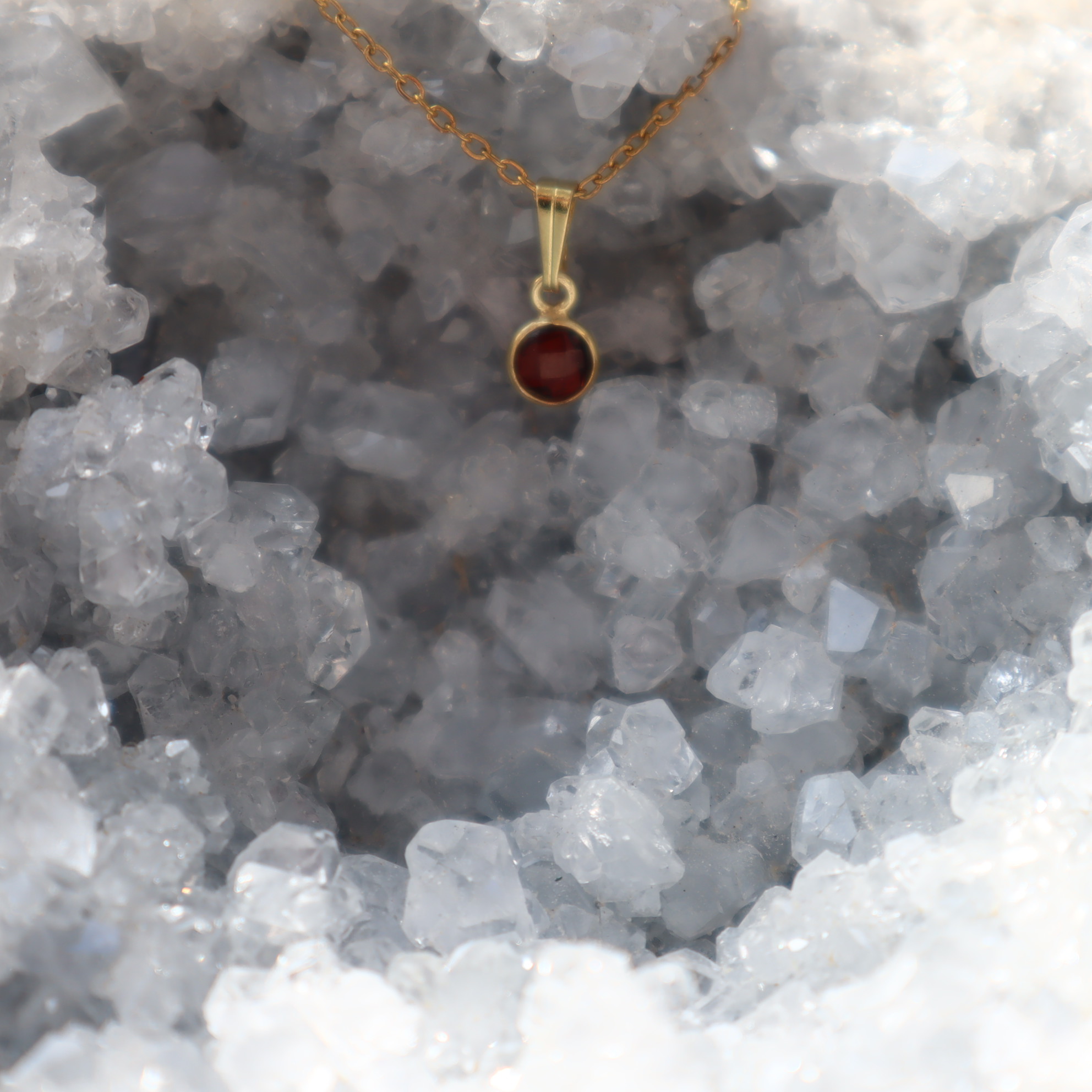 RVS ketting Granaat