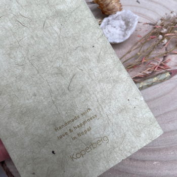 Notitieboek  pistacio met potlood