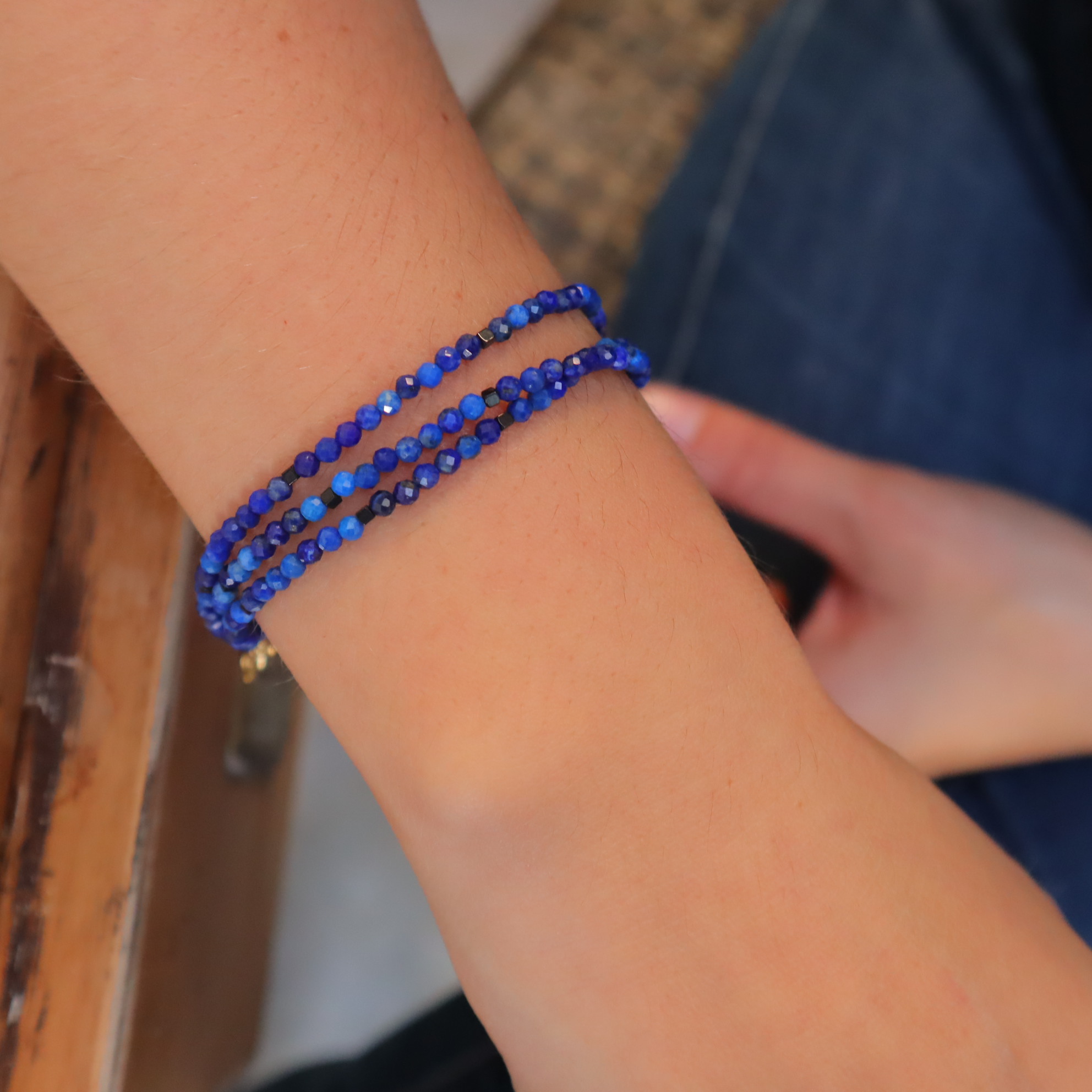 Armband met Lapis Lazuli 