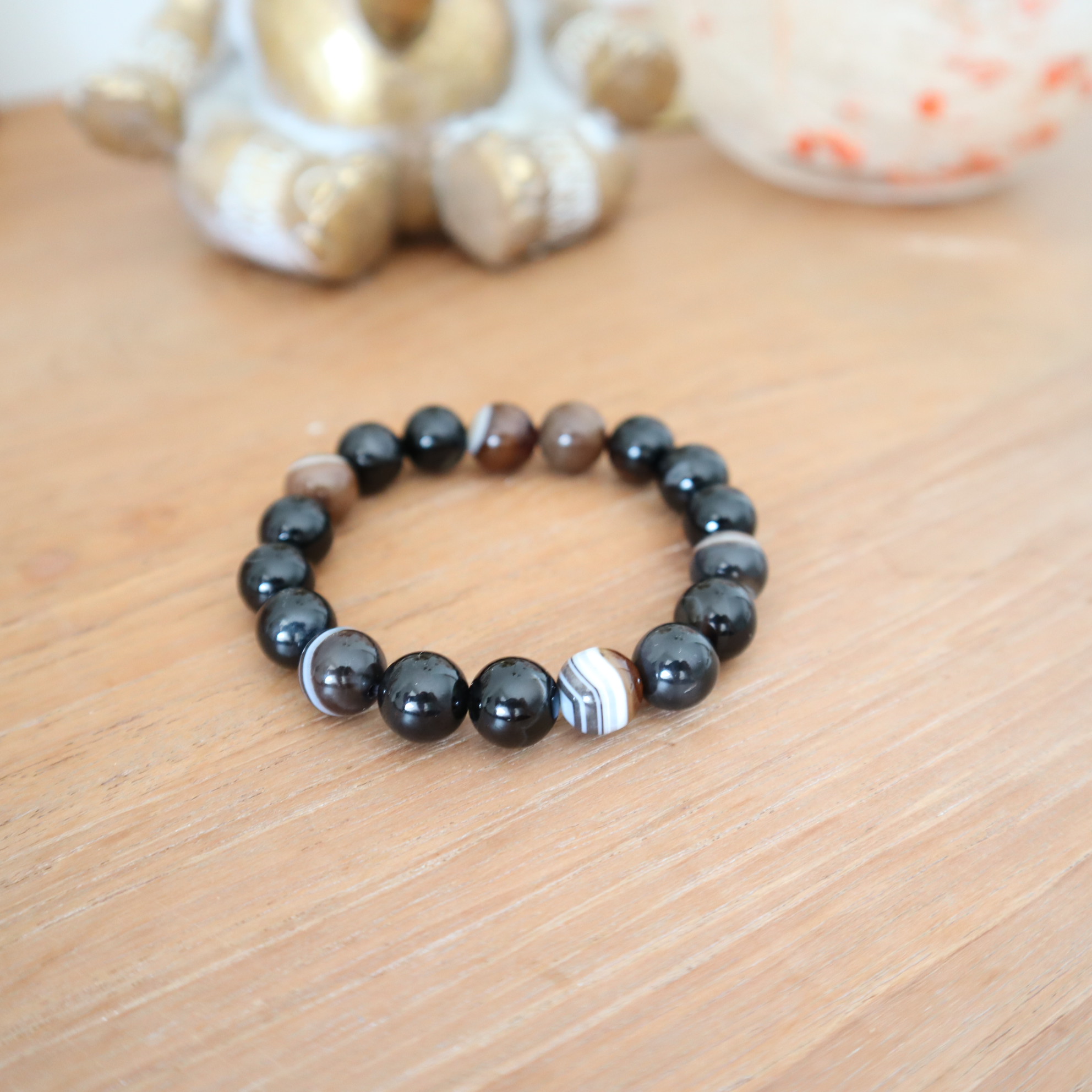 Armband Shiva oog agaat