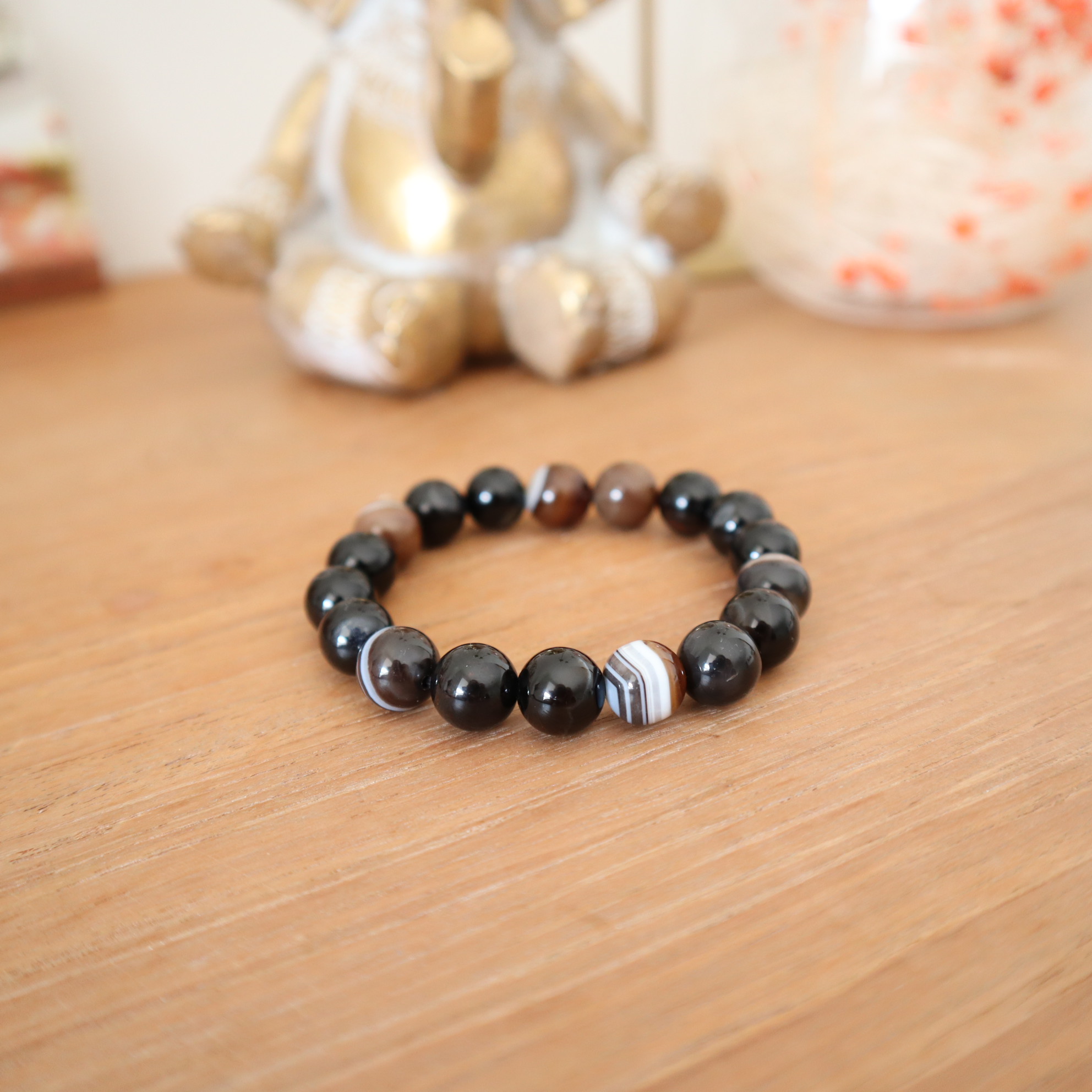 Armband Shiva oog agaat